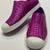 Native like new Glitter Shimmer kids Purple shoes sandles J3 10-12y 1 thumbnail