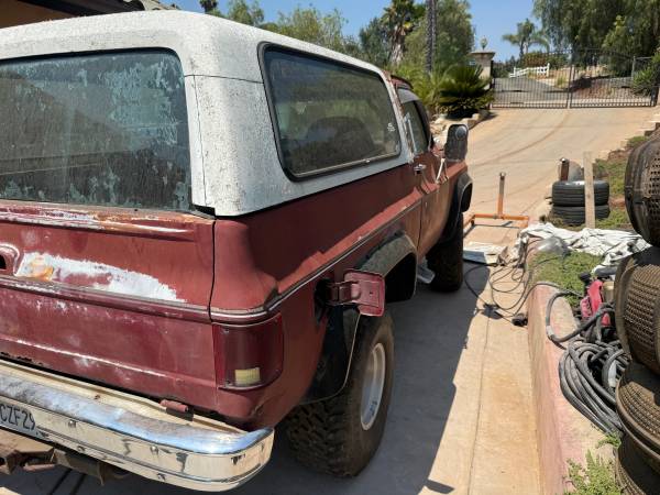 1979 Chevy Blazer 4X4 - $7.900 (Escondido)63470060145537123