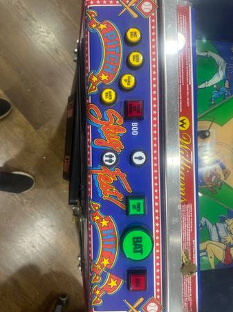 Williams slugfest cash o intercambio de pinball - $2.200 (san mateo)63471459182723122
