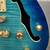 AIO Wolf KLP 45FM Electric Guitar - Blue burst GS001 6 thumbnail