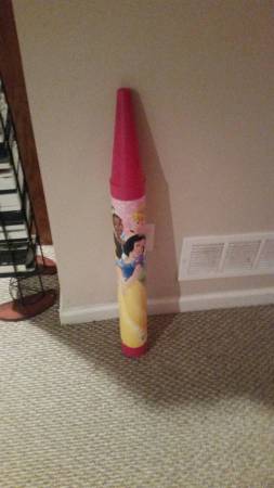 Large Disney Princess Crayon Bank 1
