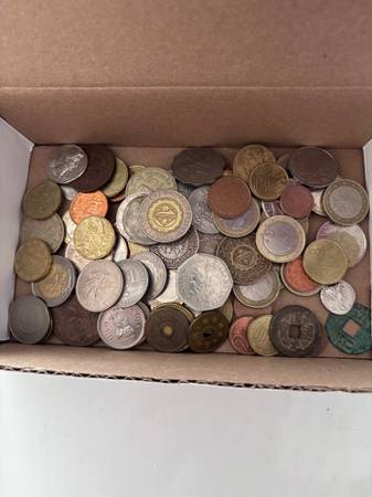 90+ Assorted World Coins 1