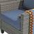 New Heavy Duty 2 Pack Outdoor Patio Sofa Set All Weather Wicker Chairs, Set of 2 4 thumbnail