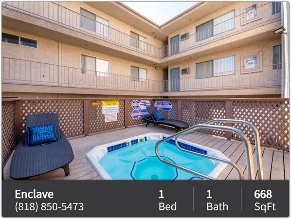 $2,245 / 1br - 668ft2 - Just stunning! Spacious 1 Bed, 1 bath with lots of light (Studio City)63998154020611121