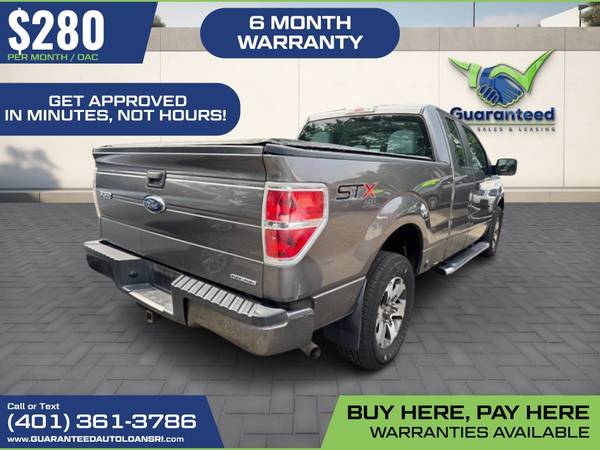 $280/mo - 2014 Ford F150 F 150 F-150 STX 4x4SuperCab Styleside 65 ft S - $280 (920 Plainfield Street, Johnston, RI 02919)63470591169539124