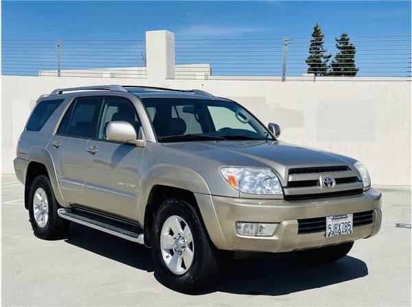 2004 Toyota 4Runner Limited 4WD 4dr SUV w/V6 WE SHIP CALIFORNIA CARS ANYWHERE! - $10,999 (+ Auto Race CA - Over 100 Cars)63654702873859122