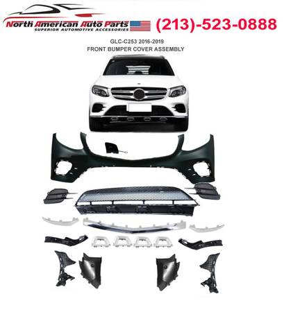 GLC 2016 2017 2018 2019 Front bumper Set GLC350 GLC300 GLC250 1