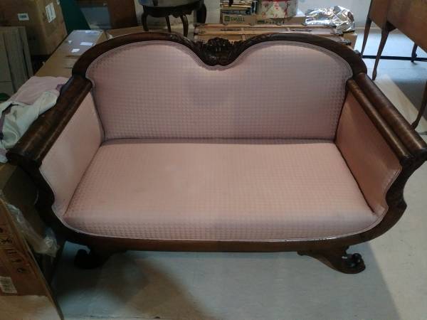 Antique Victorian Loveseat 1