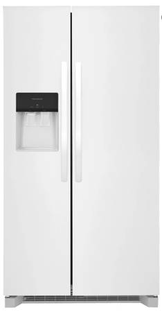 *Open Box* Frigidaire 36” Full Size Side-by-Side Refrigerator – White 1