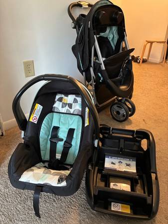 Travel System Infant Car Seat +  Stroller 1
