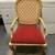Antique Red Wooden Solid Wood Kitchen Dining Living Room Table Chair 3 thumbnail