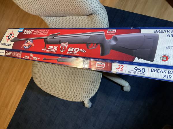 New Crosman Summit Ranger Break Barrel air rifle in 22 cal 1