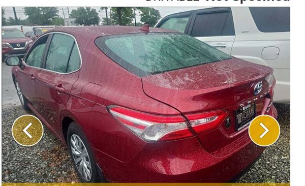 2019 Toyota Camry 4cyl - $13,500 (Bronx)63654720437761120