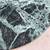 Art Deco Enrique Garcel Tripod Burl Wood and Green Marble Side Table 18 thumbnail