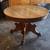 Unique round 42" antique oak  table/just reduced 3 thumbnail