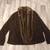 Vintage Faux Black Curly Persian Lamb Coat Jacket with Fur Collar 1 thumbnail