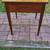 Inlaid Mahogany Bowfront One Drawer Stand 9 thumbnail