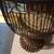 Stunning Antique Victorian ornate black wrought iron large birdcage 5 thumbnail