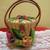 Vintage 1950s Straw Drum Purse>Leather handles> Excellent Condition 1 thumbnail