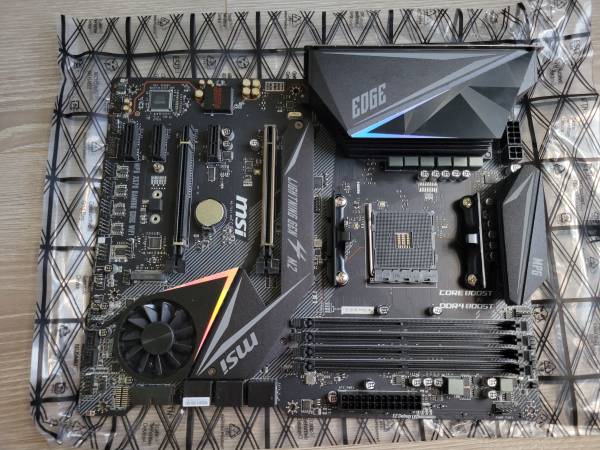 MSI MPG X570 GAMING EDGE WIFI Socket AM4 AMD Ryzen Motherboard - $150 (Raleigh)63440882304771121