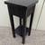 Wooden 13" Square Side Table with Drawer Shelf 2 thumbnail