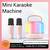 Mini Karaoke Machine for Kids Adults, Portable Bluetooth Karaoke Speak 1 thumbnail