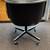 Charles Pollock for Knoll 1960s Vintage Black Leather Executive Chairs 4 thumbnail