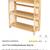 3 Tier pine foldable book shelf 7 thumbnail