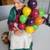 Royal Doulton Balloon Man and Woman Figurines 3 thumbnail