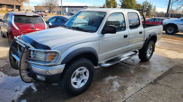 2002 Toyota Tacoma V6 sought-after DCab TRD Tacoma - $10,888 (Boulder Hybrids)63612196654467123