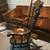 Vintage High back Circa 1972 wood rocking chair 2 thumbnail