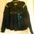 Vtg Men's XXL ADLER Western/Native BLACK SUEDE Jacket 2 thumbnail