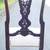 ANTIQUE HAND CARVED ORNATE SIDE CHAIR W/ STRETCHER BOTTOM NEWLY RECOV 2 thumbnail