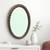 27" VTG OVAL Gold Gilt Mirrored Charcuterie TRAY / Wall Mirror 1 thumbnail