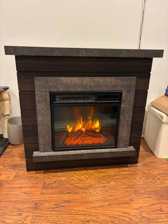 Fake fireplace 1