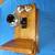 Early 1900's, Antique Western Electric Oak Wall Telephone 2 thumbnail