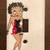 Vintage Handcrafted Enamel Betty Boop Single Light Switch Plate 1 thumbnail