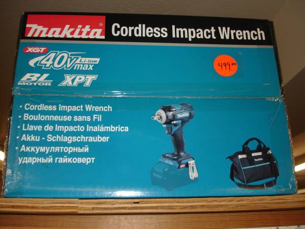 Makita 1/2" 40 Volt Impact Wrench Kit 1