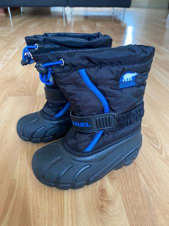 SOREL Unisex-Child Flurry Boots US size 12 Little Kid 1