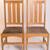 Warren Hile Craftsmen Mission Chairs White Oak 2 thumbnail