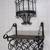 Vintage Wrought Iron Wine Rack and Serving Table 2 thumbnail