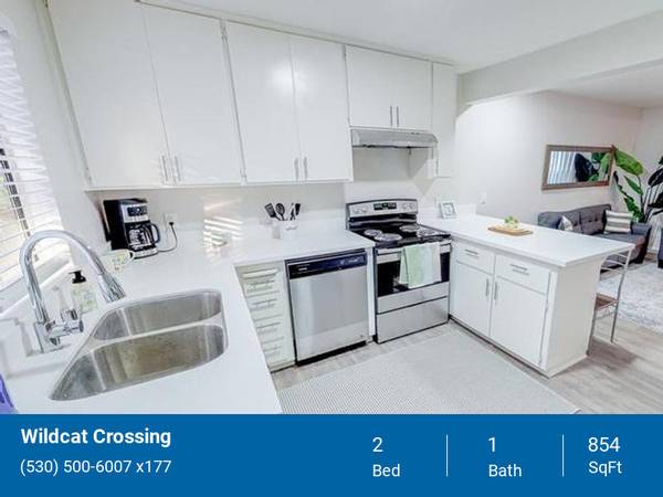$1,595 / 2br - 854ft2 - Admite mascotas, lavavajillas, electrodomésticos de acero inoxidable (cerca del centro de Chico y Chico State)63972239345155120