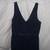 GORGEOUS NAVY BLUE CHIFFON GOWN by "ALFRED ANGELO" 3 thumbnail