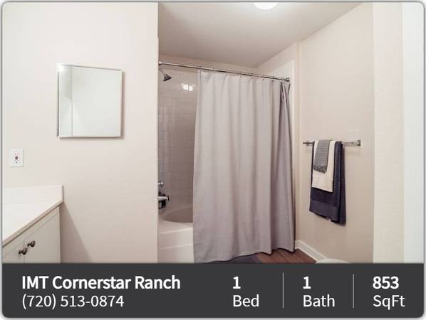 $1,595 / 1br - 853ft2 - Kick back and relax! You've just found a great 1 bed, 1 bath! (Aurora - South Cherry Creek State Park)63844741916675122