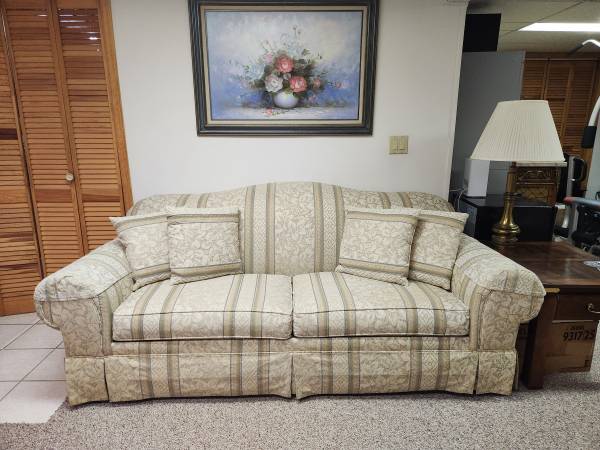 Regency Manor Camelback Sofa and Loveseat Set - together or separate 1