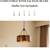 Modern Bronze Drum Chandelier Round Light Fixture 17.7 inches,E26 4 thumbnail
