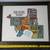 James Steeno Fox Cities Wisconsin signed Typography Art Print Map 4 thumbnail