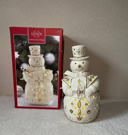Lenox Lightup Snowman 1