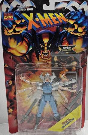X-MEN SPIRAL Arm-Spinning Action Action Figure 1995 Toy Biz NIB 1