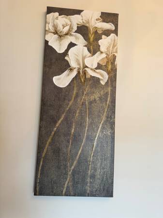 Iris on Canvas 1